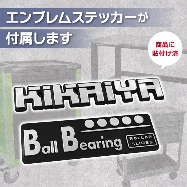 ツールワゴン キャスター付き レッド グリーン ツールカート 引き出し スチールワゴン 移動ワゴン 台車 工具 収納 ガレージ KIKAIYA_10