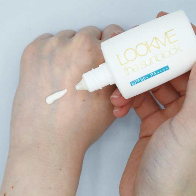 LOOKME ルックミー サンブロック 日焼け止めミルク SPF50+ PA++++