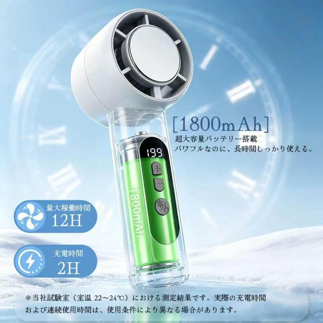 【最新進化版199階段調整】ハンディファン冷却 PROMAX 大風量 超軽量 卓上扇風機 冷却プレートハンディ扇風機 手持ち扇風機 ミニ扇風機 充電式コードレス 扇風機 usb 扇風機 卓上 シシベラ_12