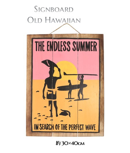 エンドレスサマー The Endless Summer サーフィンインテリア ウッド