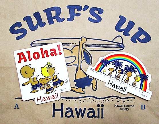 ハワイ直輸入 Moni Honolulu Hawaii日焼けしたスヌーピーが大人気のステッカーの通販はau Pay マーケット Leahawaii