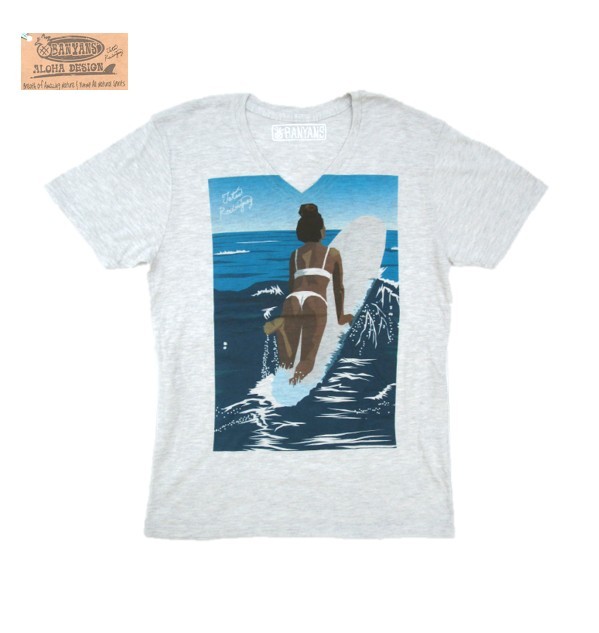 ｂａｎｙａｎｓ バニヤンズ メンズ ハワイアンtシャツ Vネック 男女兼用の通販はau Pay マーケット Leahawaii