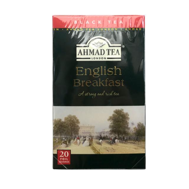 紅茶 アーマッドティー 2g 袋 イングリッシュブレックファースト ティーバッグ Ahmad Tea 送料無料の通販はau Pay マーケット わごんせる