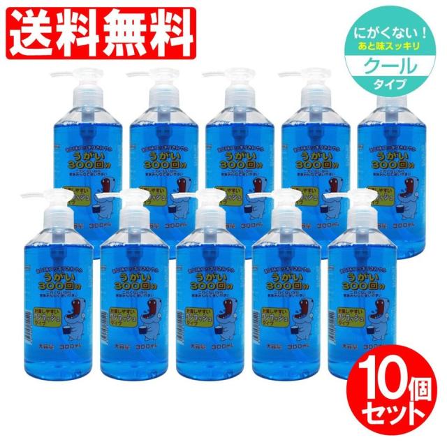 うがい薬 ミント 300mL 10個セット イーレス 指定医薬部外品 日本製 5,984円