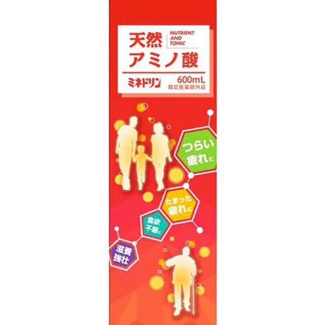 栄養ドリンク 滋養強壮 ミネドリン 600ml 6本セットの通販はau PAY マーケット - わごんせる