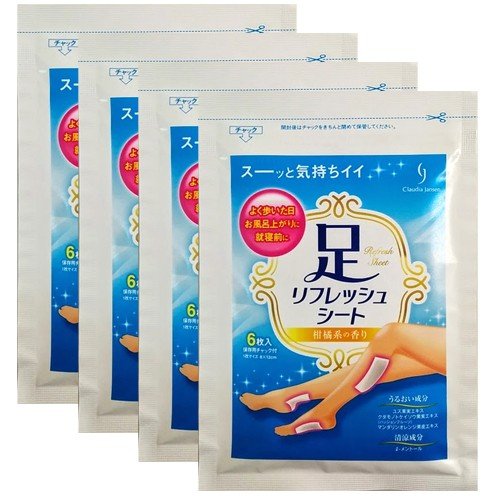 ポイント最大 還元 最大1 400円offクーポン配布中 足すっきりシート 足リフレッシュシート 24枚入 メール便で送料無料 の通販はau Pay マーケット わごんせる