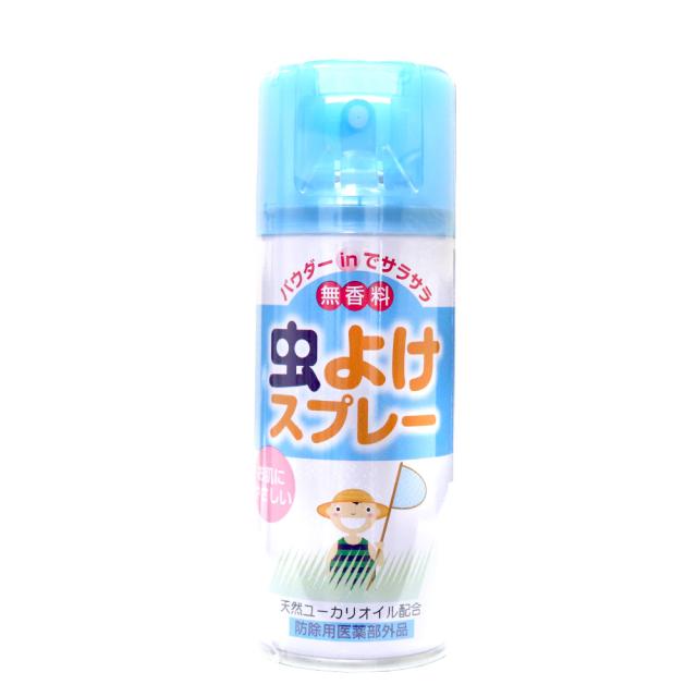 虫除けスプレー 30本セット 5400ml 180ml 30本 無香料 虫よけ パウダーinでサラサラ 医薬部外品 送料無料_1