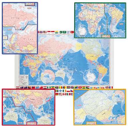 世界地図パズルの通販はau Pay マーケット しちだ 教育研究所