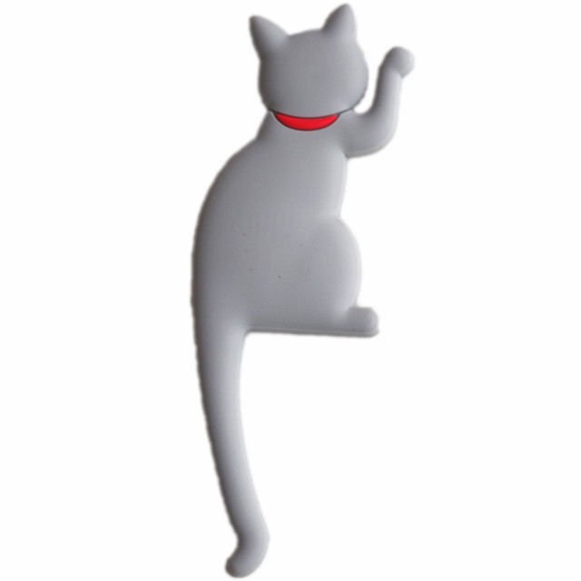 マグネットフック Cat tail フック （ ネコ 猫 ねこ 鍵フック 小物フック キーフック 三毛猫 グッズ 冷蔵庫フック 磁石 マグネット  コの通販はau PAY マーケット - モノミーノ