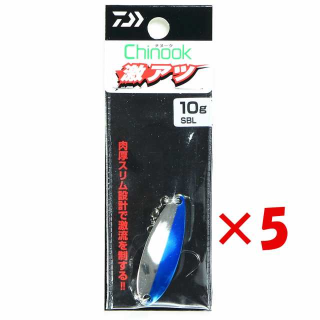 【 まとめ買い ×5個セット 】 「 ダイワ DAIWA チヌーク 激アツ 10g SBL 」