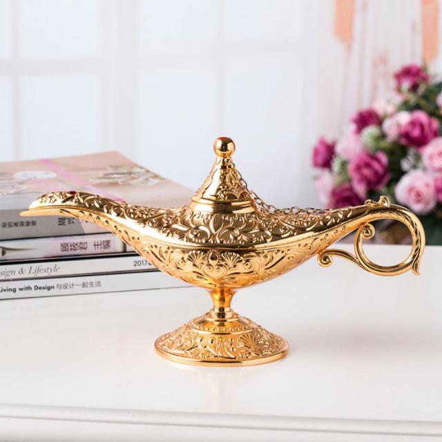 魔法のランプ インテリア 小物 アラジン ランプ 置物 雑貨 おしゃれ の通販はau Pay マーケット Vintel