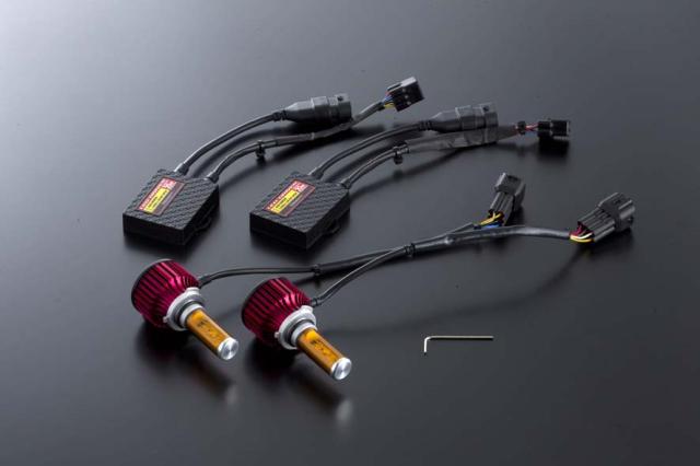 VALENTI ヴァレンティ LDJ11-HB4-28 ジュエルLEDフォグバルブ デラックス3800シリーズ 2800K HB4 イエローの通販は 15,246円