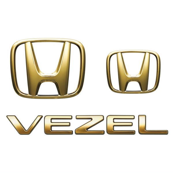 HONDA ホンダ純正 08F20-3M0-000(08F203M0000) VEZEL エンブレム Hマーク2個＋車名エンブレム/ゴールドの通販は 8,053円