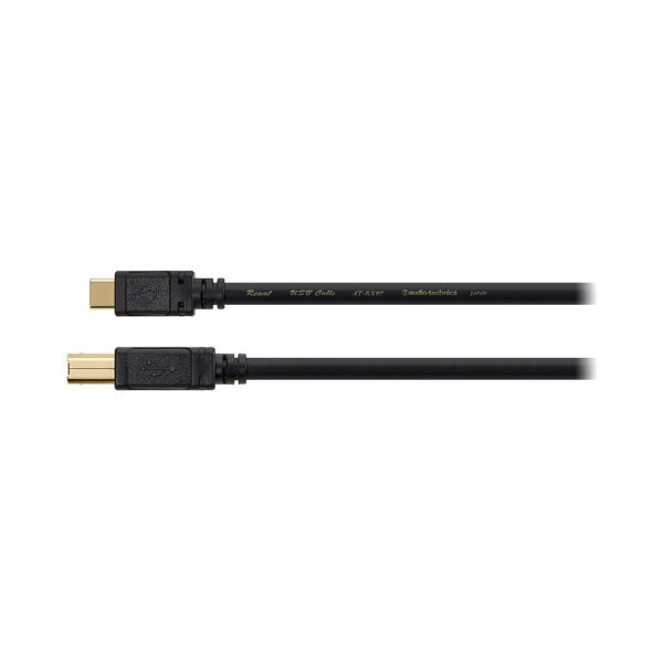 audio-technica オーディオテクニカ AT-RX97CB/1.3 トリプルハイブリッドUSBケーブル 1.3m USBプラグ(USB Type-C) ⇔ (USB Type-B)