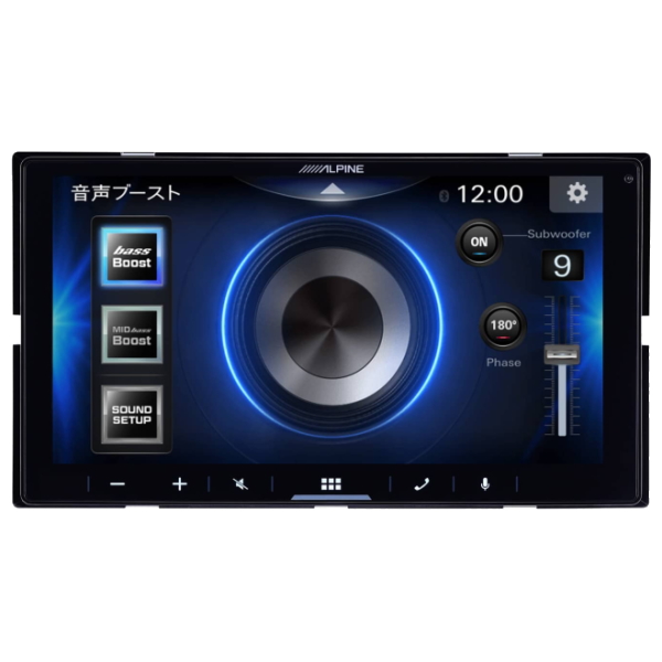 ALPINE アルパイン DA7-WL 6.8型ディスプレイオーディオ50w×4ch iPhone/Androidスマホ ワイヤレス接続対応の通販は