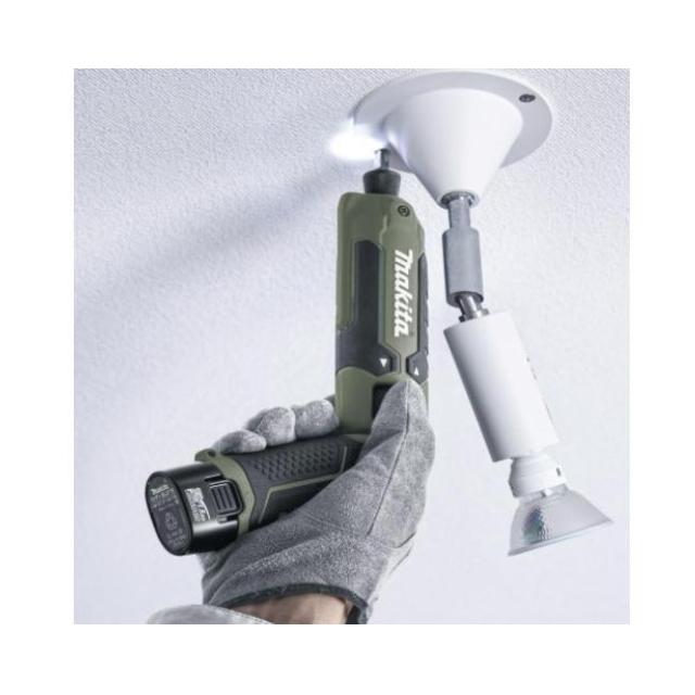 マキタ TD023DSHXB 充電式ペンインパクトドライバ セット品 バッテリー2本/充電器/ケース 色 黒 ブラック ワンタッチビット装着_3