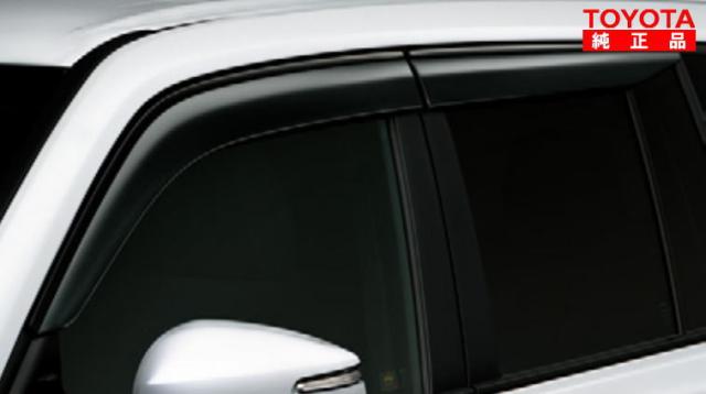 TOYOTA トヨタ純正 08162-60090 ランドクルーザー300 サイドバイザー RVワイド 純正オプション品 アクセサリーパーツ ドレスアップ ランクル300