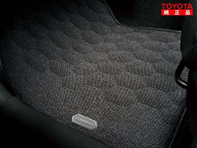 TOYOTA トヨタ純正 08210-12P30-C0 カローラ 210系 フロアマット ラグジュアリータイプ 1台分 純正オプション品 アクセサリーパーツ ドレスアップ