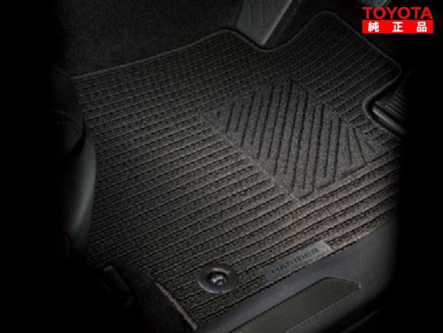 TOYOTA トヨタ純正 08210-48570-C0 ハリアー 80系 フロアマット ロイヤルタイプ 1台分 純正オプション品 アクセサリーパーツ ドレスアップ