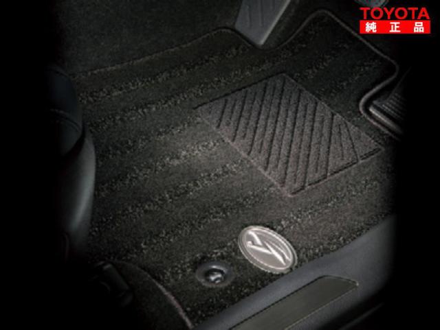 TOYOTA トヨタ純正 08210-48600-C0 ハリアー 80系 フロアマット エクセレントタイプ 1台分 純正オプション品 アクセサリーパーツ ドレスアップ