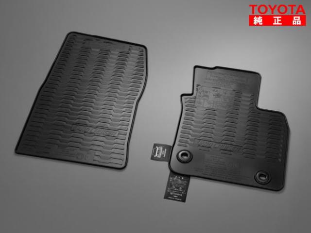 TOYOTA トヨタ純正 08210-60B20-C0 ランドクルーザー70 ラバーマット 1台分 純正オプション品 アクセサリーパーツ ドレスアップ ランクル70