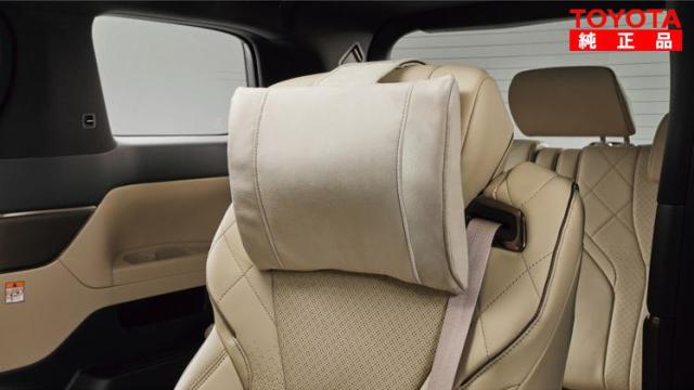 TOYOTA トヨタ純然たる 0822D-58010-A0 アルファード 40系 ヘッドレストピロー1個 乾酪  純然たるオプション品 付属品一部分 お洒落