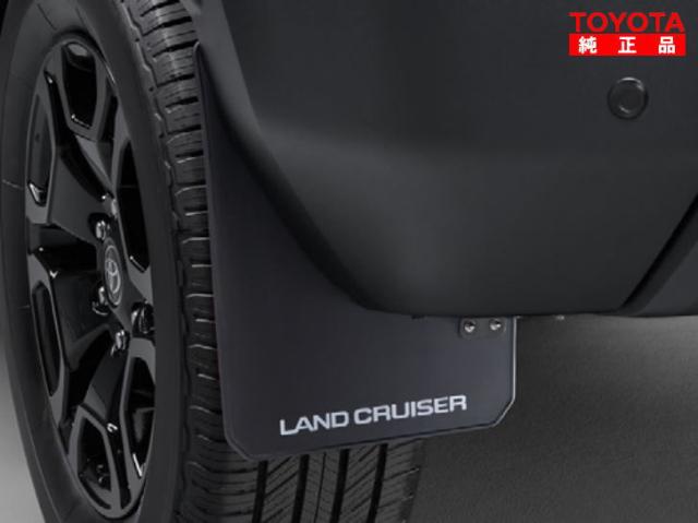 TOYOTA トヨタ純正 08389-60130 ランドクルーザーFJ マッドフラップ 1台分 通常タイプ ブラック TRJ240W 純正オプション品 アクセサリーパーツ ドレスアップ ランクルFJ