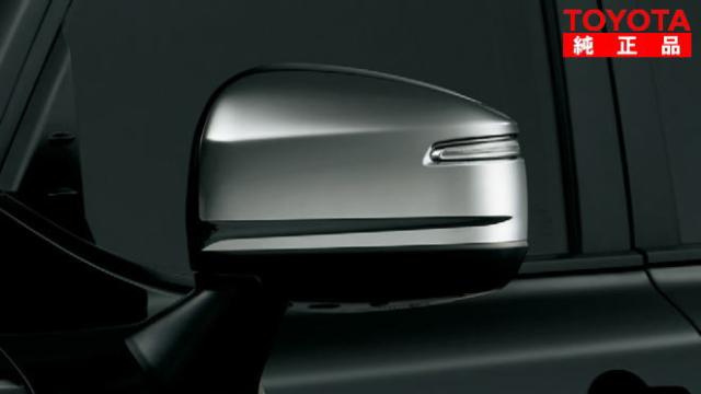 TOYOTA トヨタ純正 08403-60020 ランドクルーザー300 メッキドアミラーカバー 純正オプション品 アクセサリーパーツ ドレスアップ ランクル300