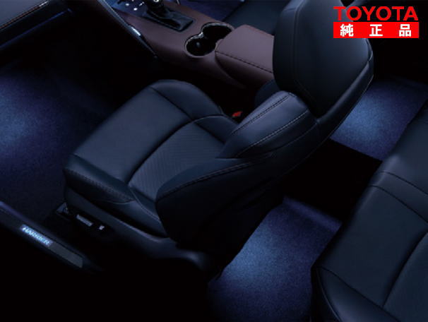TOYOTA トヨタ純正 0852B-48020 ハリアー 80系 インテリアイルミネーション ブルー 純正オプション品 アクセサリーパーツ ドレスアップ