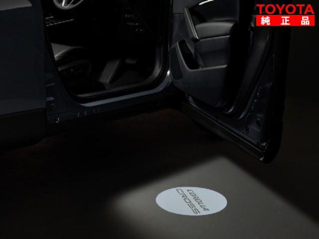 TOYOTA トヨタ純正 0852D-16050 カローラクロス ZVG13、ZVG16 プロジェクションイルミネーション カーテシランプ 1台分 フロント左右 純正オプション品 アクセサリーパーツ ドレスアップ
