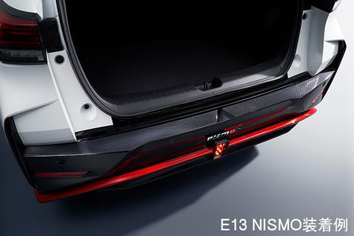 NISMO ニスモ 日産 ノート オーラ E13 NISMO用（〜’24/6） リヤバンパーガーニッシュ 8502S-RNE30 パーツ