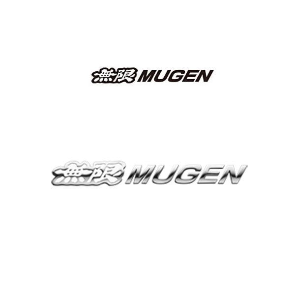 無限 MUGEN 90000-YZ8 -DV63-WH メタルロゴエンブレム ホワイトの通販 