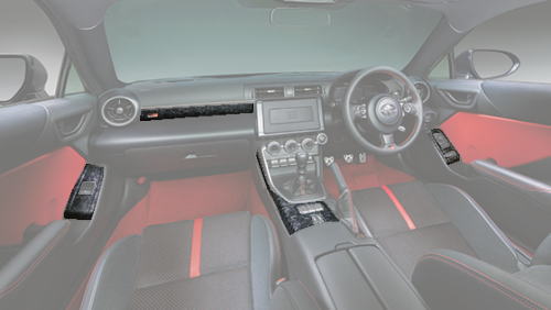 TRD MS350-18002 GRインテリアパネルセット MT車用 GR86[ZN8] 2021.10