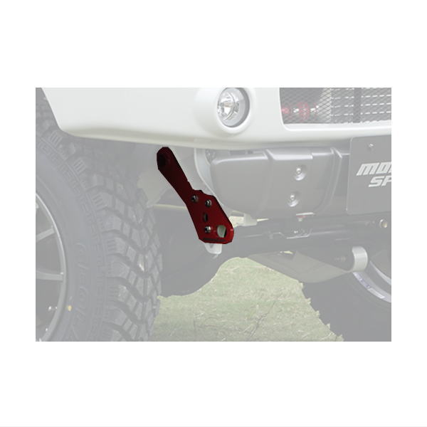 モンスタースポーツ 798510-5200M ジムニーJB23W 牽引フック単品 フロント右用 モンスタースポーツ製XCLウレタンバンパー装着車 Monster SPORTの通販は 7,633円