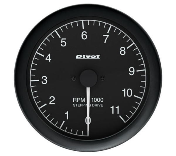 PIVOT ピボット GST-8 GTゲージ80 タコメーター（ホワイト照明