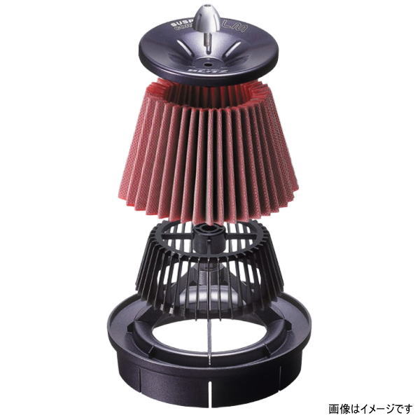 BLITZ ブリッツ No.59186 AZワゴン、KEI、ラパン、ワゴンR、他 サスパワーコアタイプLM-RED エアクリーナー 14,414円