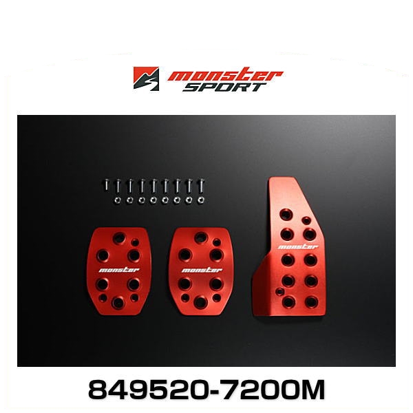 Monster SPORT モンスタースポーツ 849520-7200M レッドアルマイト