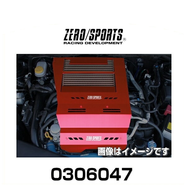 ZERO SPORTS ゼロスポーツ 0306047 クールアクションII レッドモデル WRX S4 VAG/レヴォーグ VM#