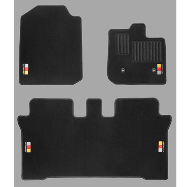 無限 MUGEN 08P15-XMGB-K1S0-BK スポーツマット 6MT車用ブラック N-ONE 6BA-JG3、JG4用の通販は