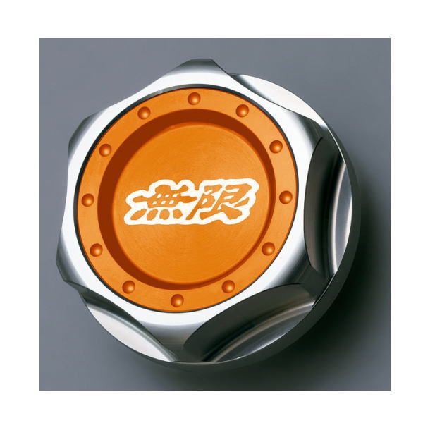 無限 ヘキサゴンオイルフィラーキャップ オレンジ 15610-XG8-K2S0-OR HEXAGON OIL FILLER CAP ホンダ MUGEN パーツの通販は 8,415円