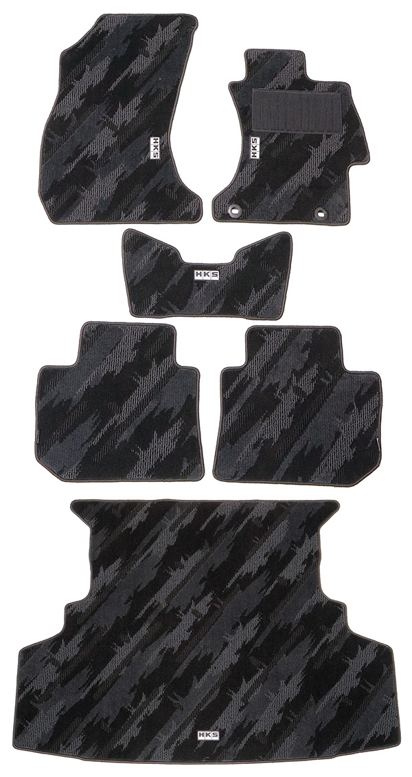 HKS 53001-AF007 HKS モノトーンオイルカラー フロアマット&ラゲッジマットセット WRX S4 VAG、WRX STI VAB 38,539円