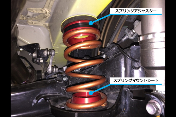 Monster SPORT モンスタースポーツ 595500-7650M リヤスプリングアジャスター スイフトスポーツ ZC33S_3