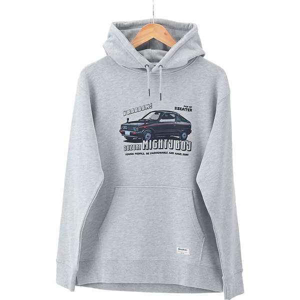 SUZUKI スズキコレクション 99000-79NA0-83L フードパーカー マイティボーイ Lサイズ スズキ純正グッズ ヘリテージライン