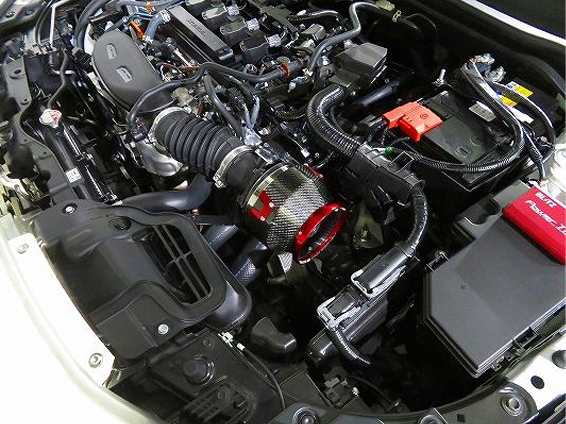 品質限定■BLITZ（ブリッツ）　カーボンパワーエアクリーナー　エスティマ（MCR30W・MCR40W）　00.01～06.01　1MZ-FE トヨタ用
