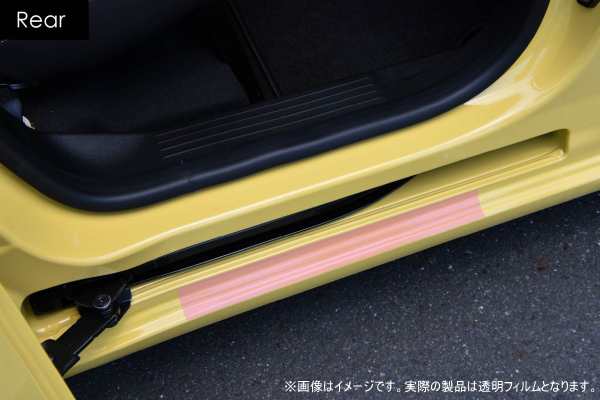 CodeTech コードテック CO-DSP-R01R ドアシルプロテクションフィルム リア 左右Set カングー（KF）
