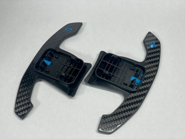 CodeTech コードテック CS-CPS-B01B カーボンパドルシフト for BMW CARBON × BLUE ブルー