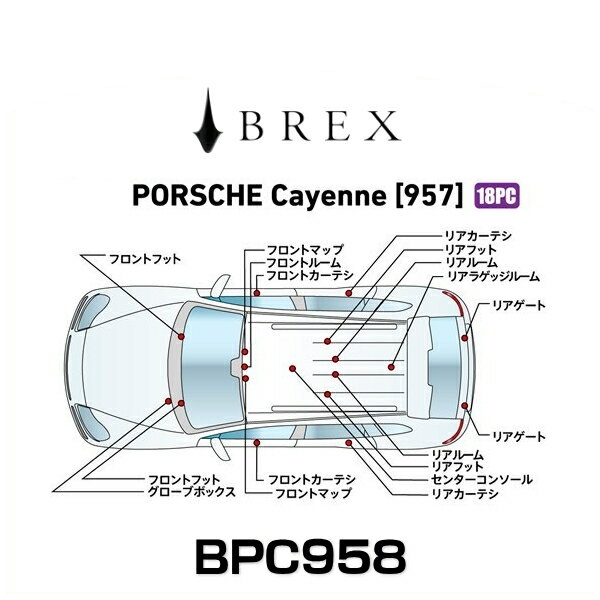 BREX ブレックス BPC958 インテリアフルLEDデザイン -gay- ポルシェ カイエン (957)