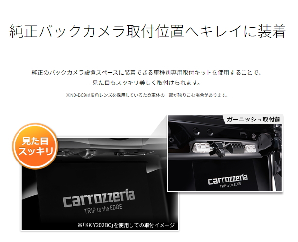 carrozzeria ND-BC9 バックカメラ バックカメラユニット ND-BC9