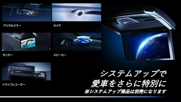 ALPINE アルパイン PF11NX2S-HI200SGL-NR ハイエース（200系）スーパーGL 自動防眩インナーミラー対応純正バックカメラ装着車用 パーフェクトフィットフローティングBIG X11 シンプルモデル/HDMI・USB入力_6