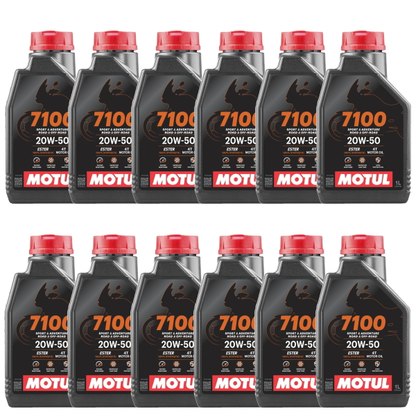 モチュール 7100 4T MA2 20W-50 1L 5缶 5本 正規品 Motul 7100 4T